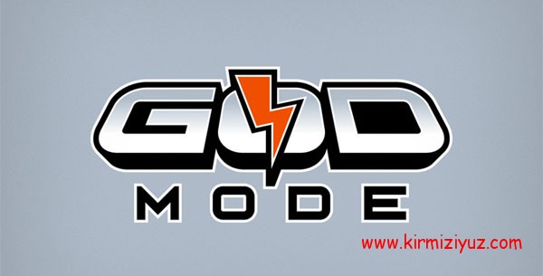 Windows 7'de 'God Mode'